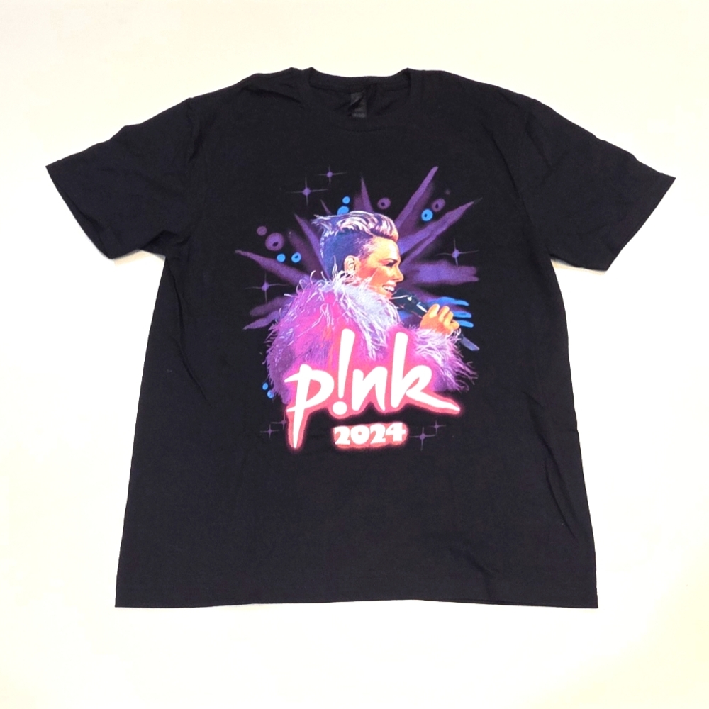 PINK|2024 Tour Concert Shirt|Locations On the Back|UNISEX SZ M